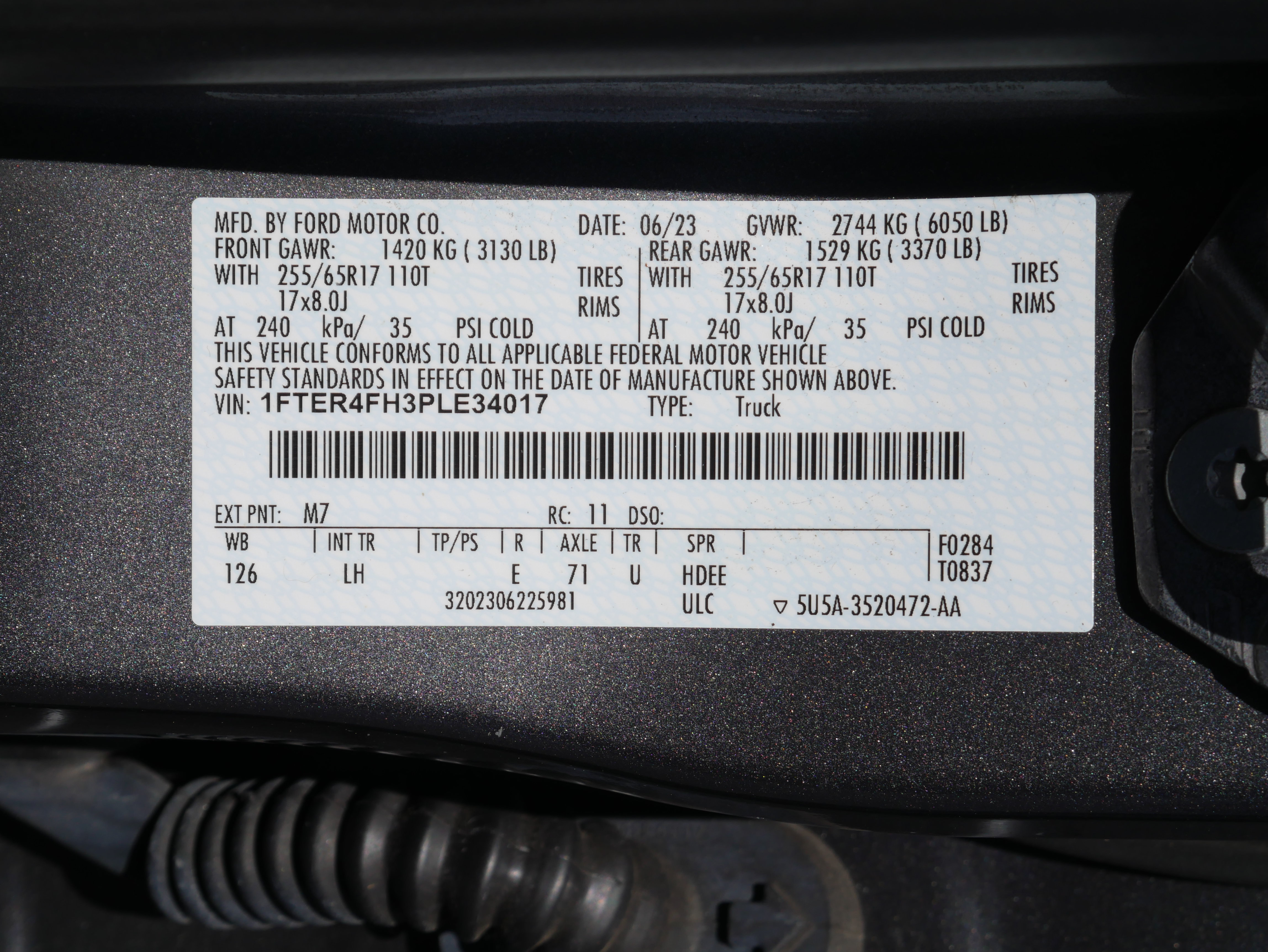 Used 2023 Ford Ranger XL w/ Equipment Group 101A High AWD/4WD image 33