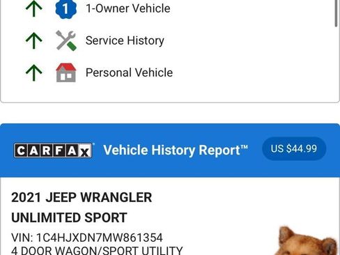 Used 2021 Jeep Wrangler Unlimited Sport image 5