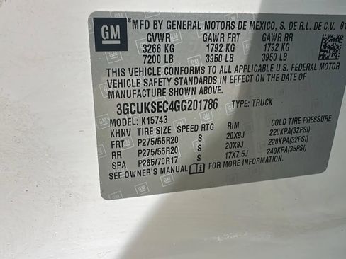 Used 2016 Chevrolet Silverado 1500 LTZ w/ LTZ Plus Package image 39