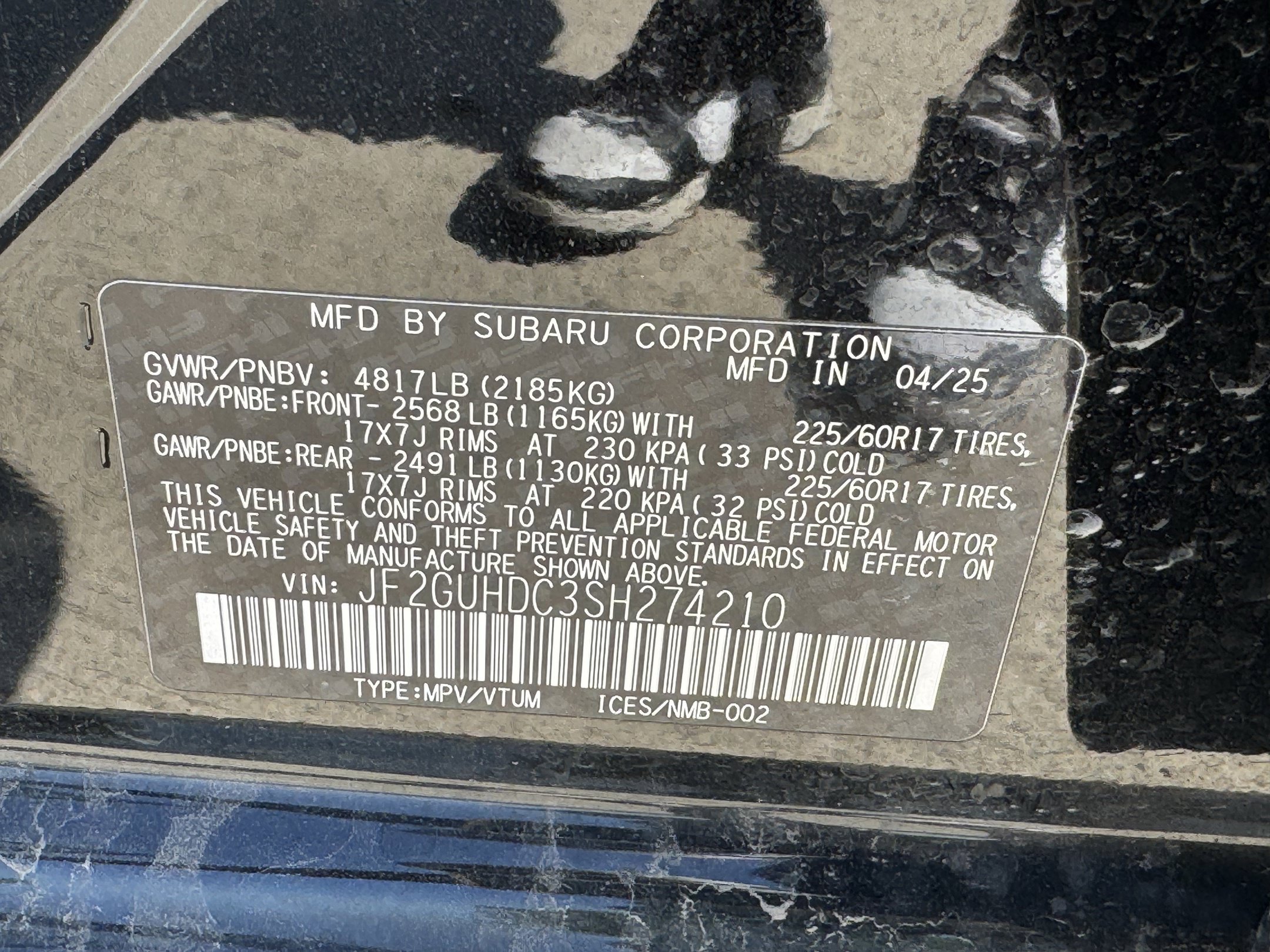 Used 2025 Subaru Crosstrek 2.5i Premium AWD/4WD image 32