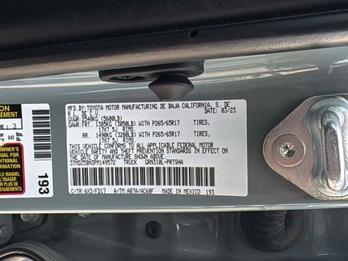 Used 2023 Toyota Tacoma TRD Sport AWD/4WD image 23