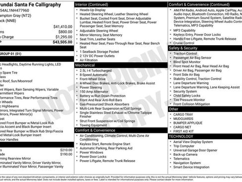 Used 2022 Hyundai Santa Fe Calligraphy image 4