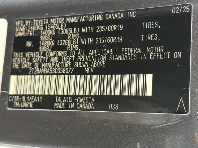 Certified 2025 Lexus RX 350 Premium w/ Convenience Package FWD image 29