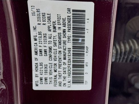 Used 2013 Honda Accord EX-L image 41