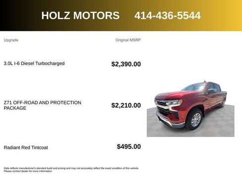 Certified 2024 Chevrolet Silverado 1500 LT AWD/4WD image 5