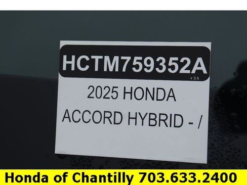 Certified 2025 Honda Accord EX-L image 36