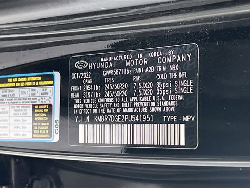 Used 2023 Hyundai Palisade Calligraphy image 35
