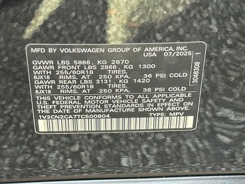 New 2026 Volkswagen Atlas Peak Edition AWD/4WD image 36