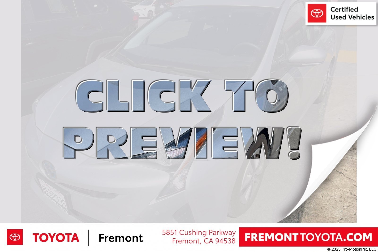 Certified 2018 Toyota Prius Two w/ Prius Two Safety Plus Package FWD image 1