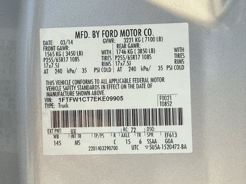 Used 2014 Ford F150 XLT RWD image 29