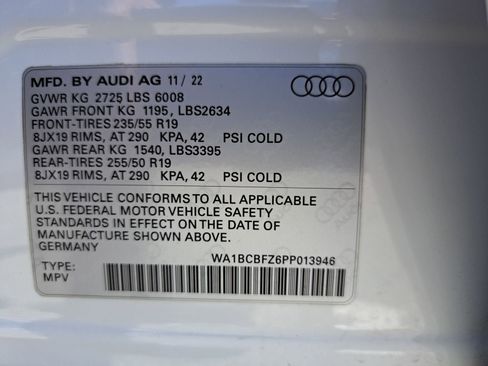 Certified 2023 Audi Q4 e-tron Premium Plus w/ Premium Plus RWD image 39