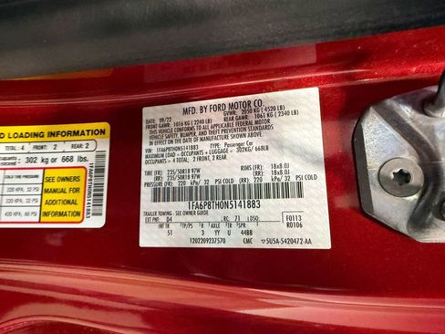 Used 2022 Ford Mustang Premium w/ Equipment Group 201A RWD image 51