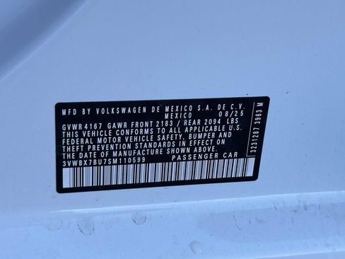 New 2025 Volkswagen Jetta Sport image 16