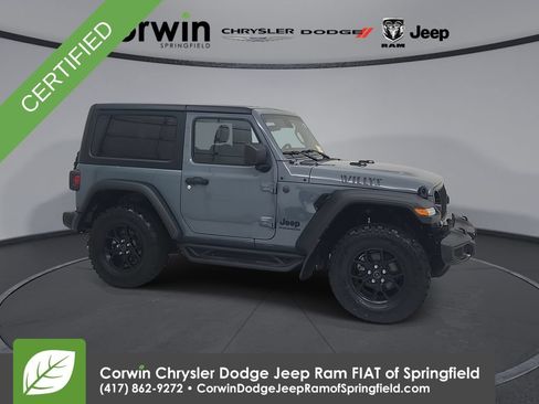 Certified 2024 Jeep Wrangler Sport AWD/4WD image 1