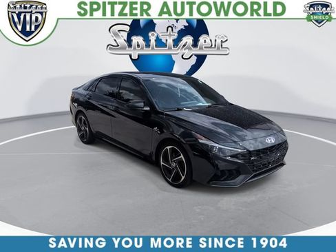 Used 2023 Hyundai Elantra N Line w/ Preferred Accessory Package FWD image 3