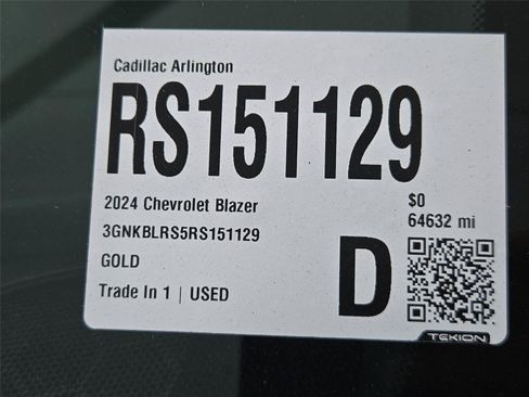 Used 2024 Chevrolet Blazer Premier w/ Enhanced Convenience Package AWD/4WD image 32