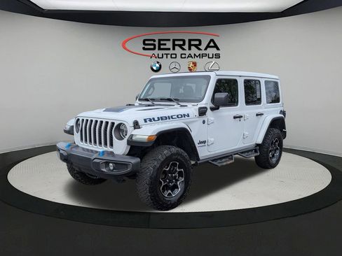 Used 2021 Jeep Wrangler Unlimited Rubicon 4xe w/ Cold Weather Group AWD/4WD image 1
