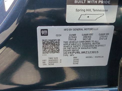 Used 2024 Cadillac Lyriq Sport w/ LPO, Floor Liner Package AWD/4WD image 35