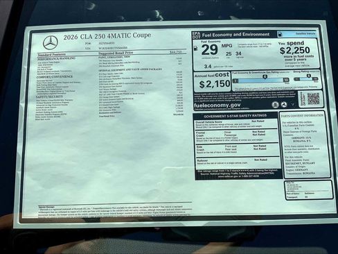 Certified 2026 Mercedes-Benz CLA 250 4MATIC image 26