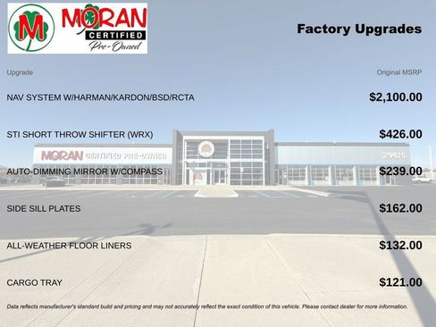 Used 2021 Subaru WRX Limited image 9