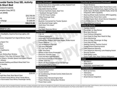 New 2026 Hyundai Santa Cruz SEL image 41
