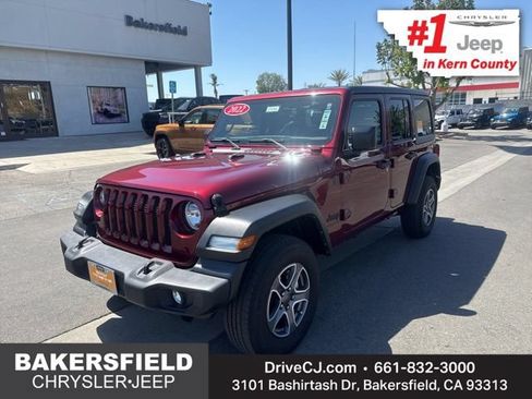 Used 2022 Jeep Wrangler Unlimited Sport AWD/4WD image 1