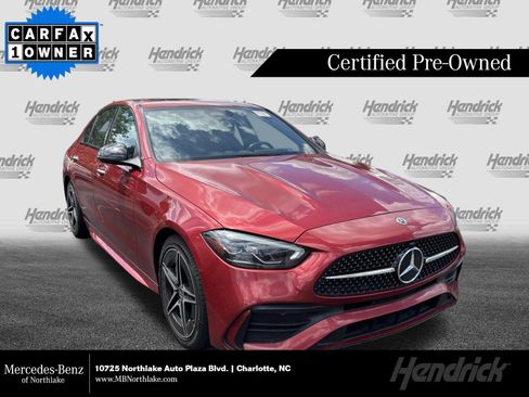 Used 2022 Mercedes-Benz C 300 4MATIC Sedan w/ AMG Line w/ Night Package image 1