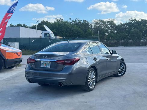 Used 2021 INFINITI Q50 Luxe image 2