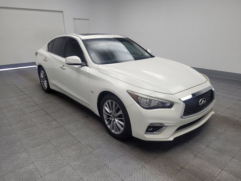 Used 2018 INFINITI Q50 Luxe w/ Essential Package (3.0T Luxe) RWD image 13