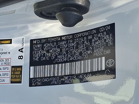Used 2024 Toyota Corolla LE FWD image 25