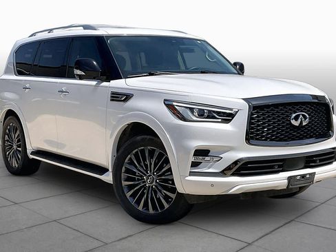 Used 2021 INFINITI QX80 Premium Select w/ Cargo Package AWD/4WD image 3