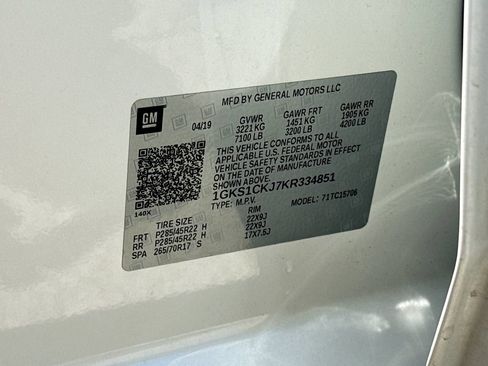 Used 2019 GMC Yukon Denali w/ Enhanced Security Package RWD image 34