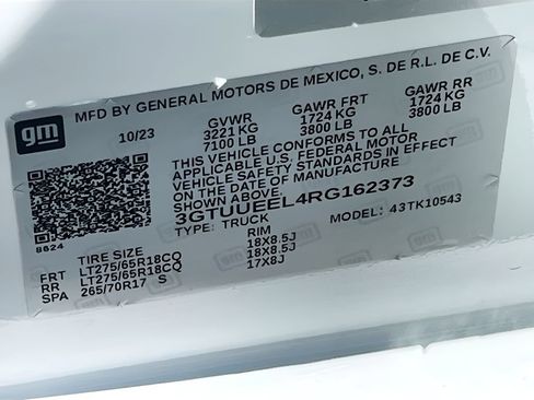 Used 2024 GMC Sierra 1500 AT4 w/ AT4 Premium Package AWD/4WD image 33
