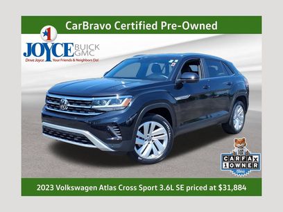 Used 2023 Volkswagen Atlas Cross Sport SE w/ Black Wheel Package