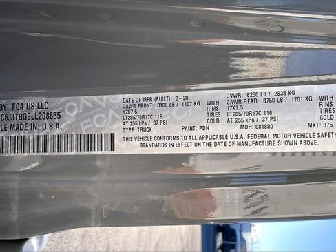 Used 2020 Jeep Gladiator Rubicon image 35