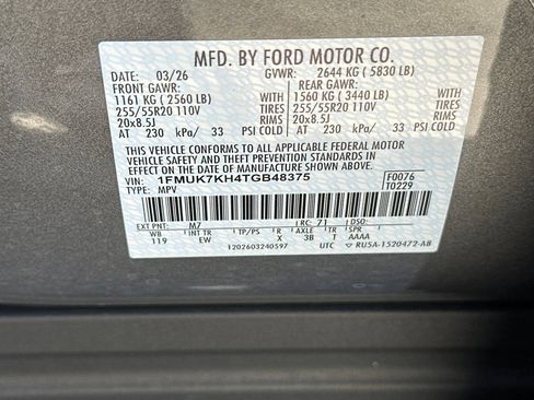 New 2026 Ford Explorer ST-Line RWD image 30