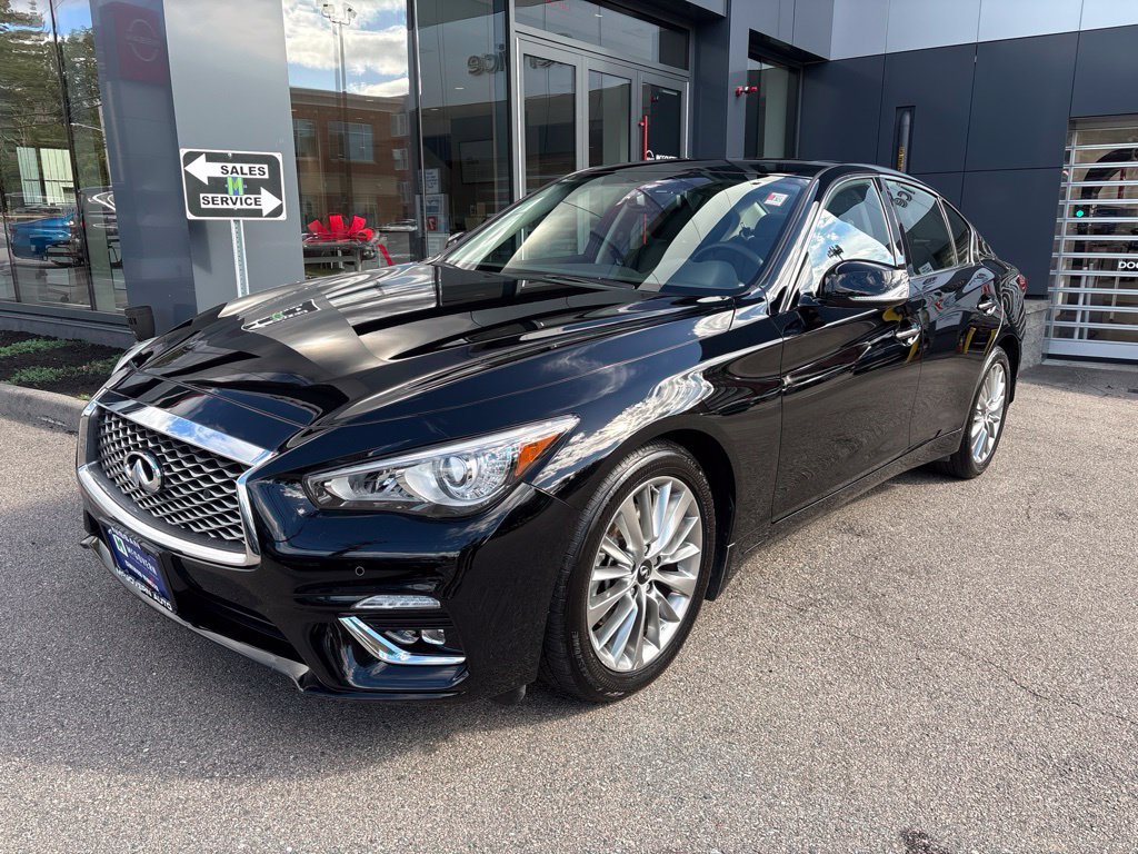Used 2023 INFINITI Q50 Luxe w/ Cargo Package AWD/4WD image 2
