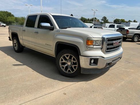 Used 2015 GMC Sierra 1500 SLT w/ SLT Crew Cab Value Package AWD/4WD image 1