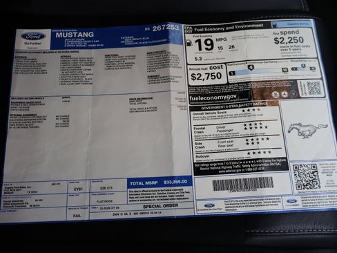 Used 2014 Ford Mustang GT w/ Equipment Group 301A image 35