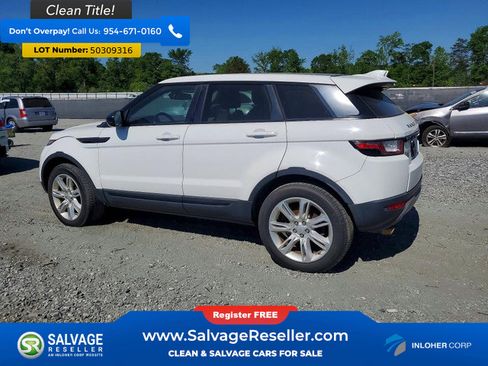 Used 2016 Land Rover Range Rover Evoque SE image 3