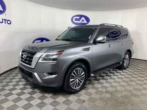 Used 2021 Nissan Armada SL w/ Captain's Chairs Package image 7