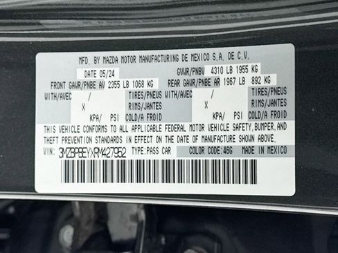 Certified 2024 MAZDA MAZDA3 2.5 Turbo Sedan w/Premium Plus image 40