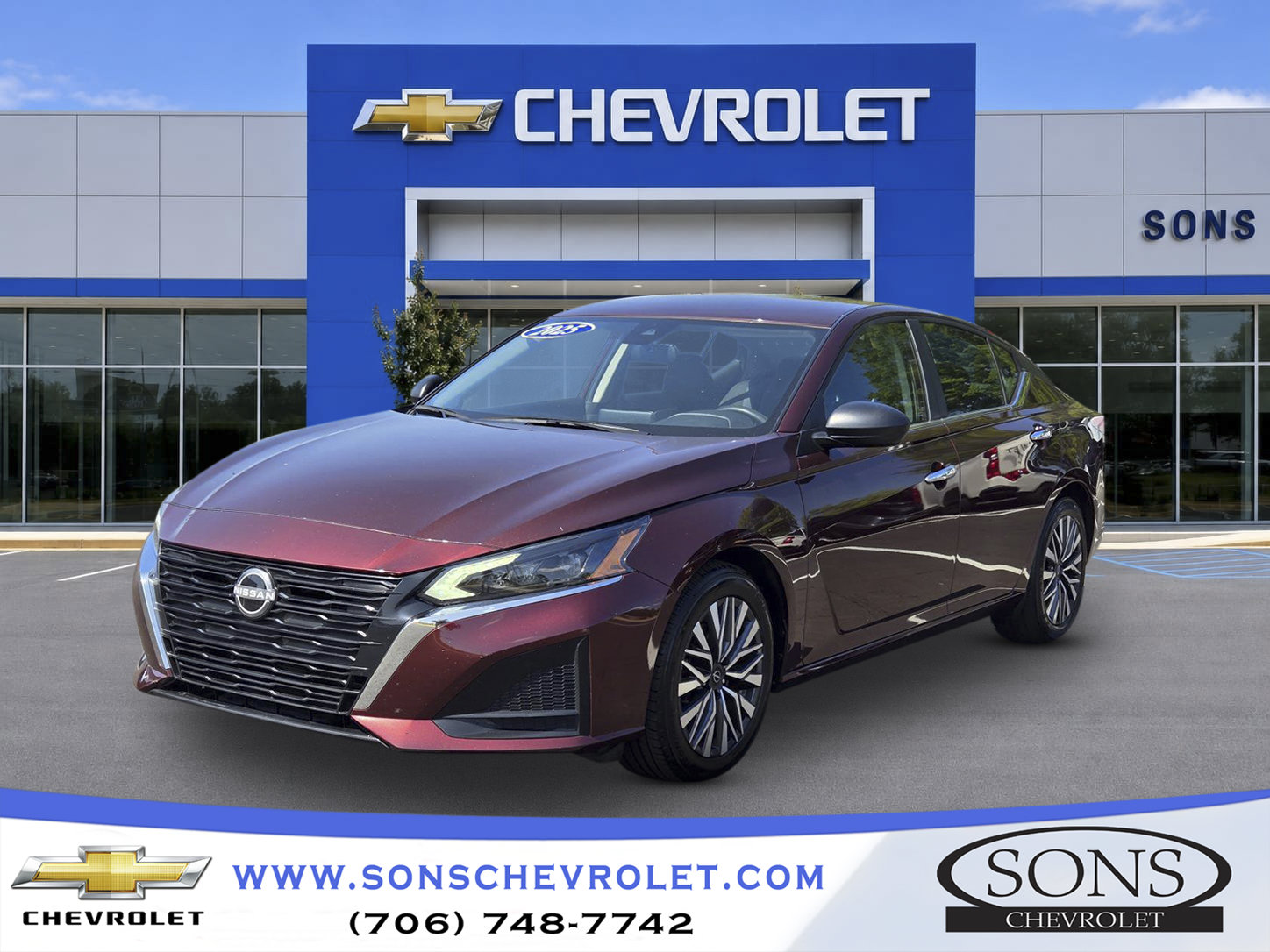 Used 2025 Nissan Altima 2.5 SV FWD image 1