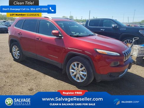 Used 2014 Jeep Cherokee Limited w/ Luxury Group AWD/4WD image 5