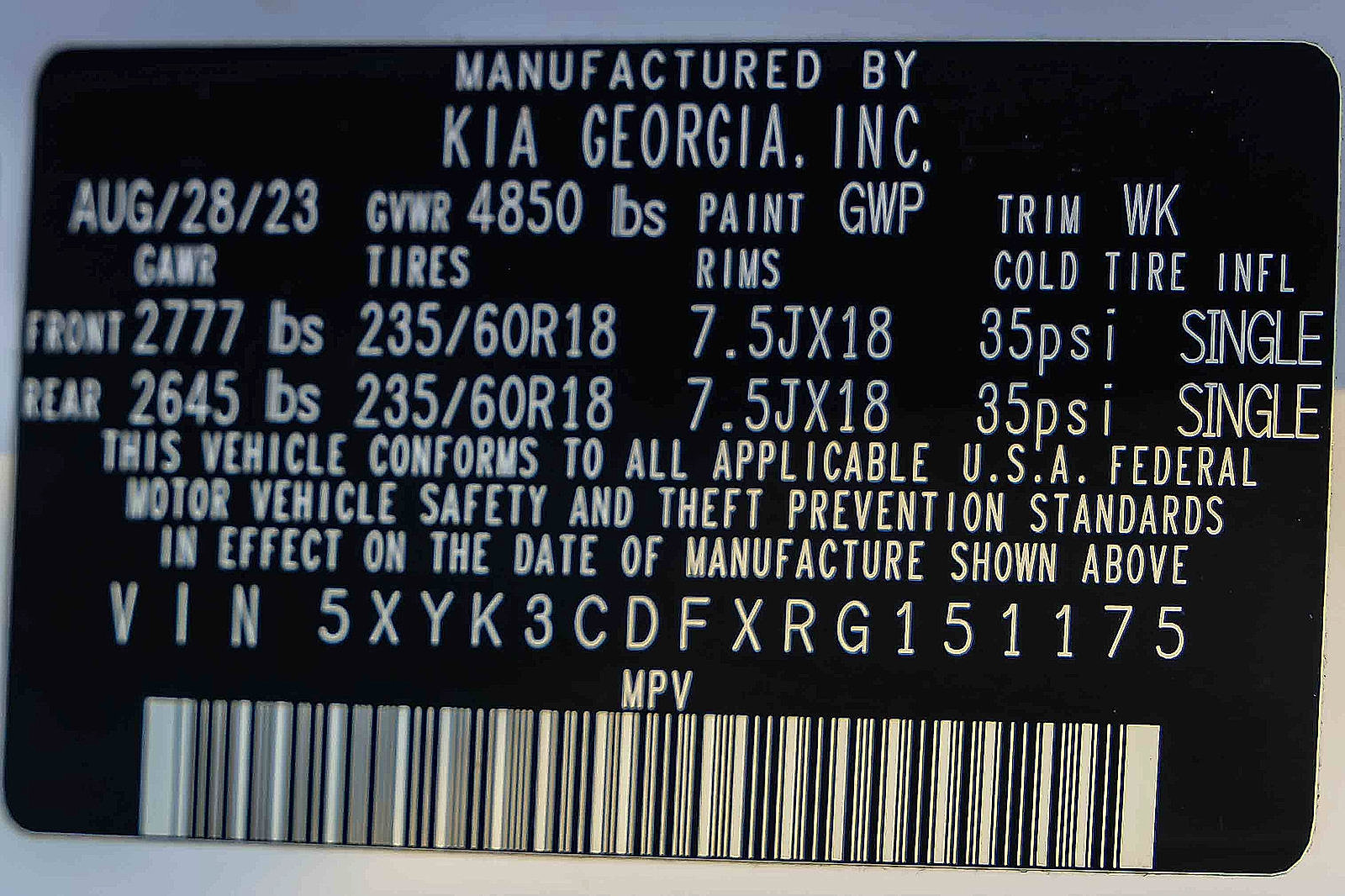 Certified 2024 Kia Sportage EX AWD/4WD image 28