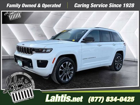 Certified 2023 Jeep Grand Cherokee Overland w/ Adv Protech Group III image 1