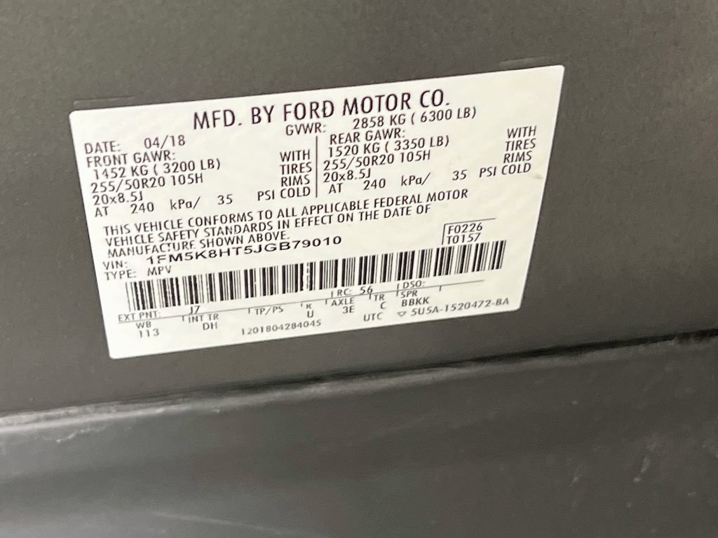 Used 2018 Ford Explorer Platinum AWD/4WD image 30