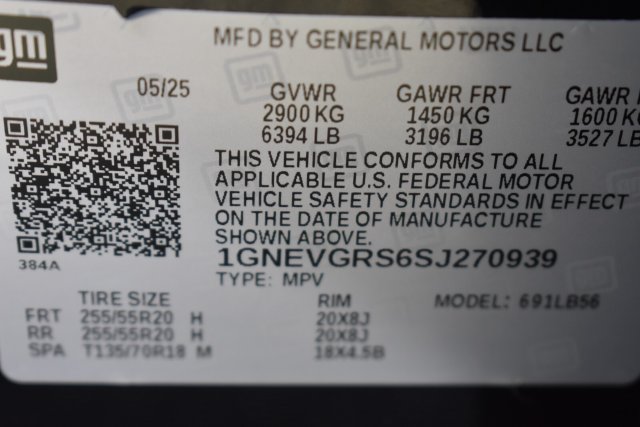 Used 2025 Chevrolet Traverse LT w/ Sun and Wheel Package AWD/4WD image 15
