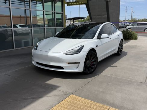 Used 2023 Tesla Model 3 Performance AWD/4WD image 2