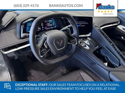 Certified 2024 Chevrolet Corvette Stingray Convertible w/ Z51 Performance Package RWD image 9